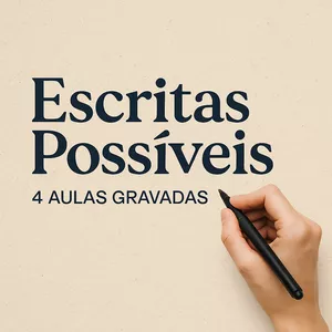 Imagem de capa para o Curso online Escritas Possíveis