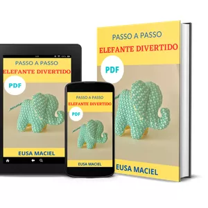 Imagem de capa para o Ebook PASSO A PASSO - ELEFANTE DIVERTIDO  - PDF