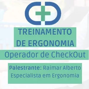 Imagem de capa para o Curso online Treine seu Empregado Aqui - Ergonomia: Operador de CheckOut (Anexo I - NR17)
