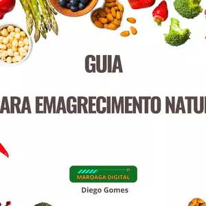 Imagem de capa para o Ebook GUIA PARA EMAGRECIMENTO NATURAL