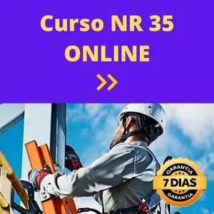 Imagem do curso Curso  Trabalho em ALTURA (NR 35) ONLINE