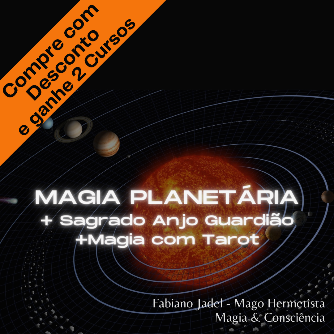 Imagem do curso Magia Planetária + Sagrado Anjo Guardião + Magia com Tarot