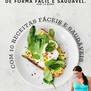 Imagem de capa para o Ebook Guia de emagrecimento facil e saudavel