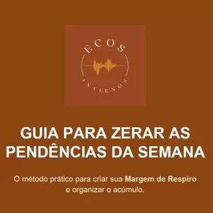 Imagem do curso Guia para Zerar as Pendências da Semana