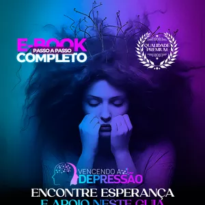 Imagem de capa para o Ebook vencendo a depressão 