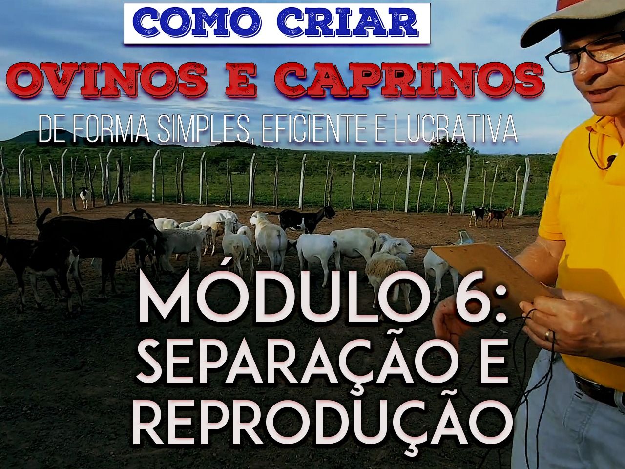 CURSO - REPRODUÇÃO DE OVINOS E CAPRINOS por ESTÂNCIA VALE ENCANTADO