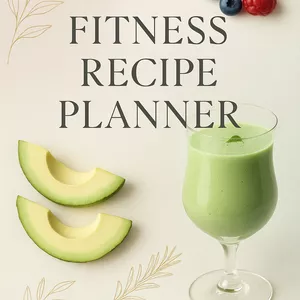 Cover image for Ebook Fitness Recipe Planner