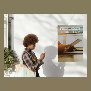 Imagem de capa para o Ebook FREELANCER DIGITAL