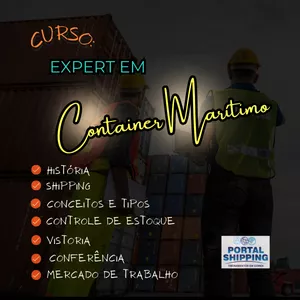 Imagem de capa para o Curso online Curso "Expert em Contêiner Marítimo"