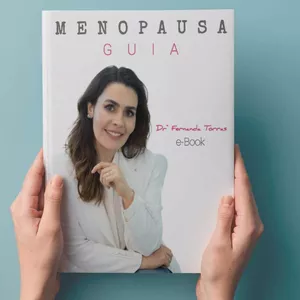 Imagem de capa para o Ebook Guia da Menopausa por Drª Fernanda Torras