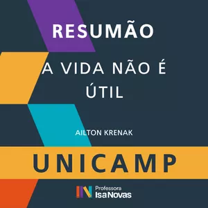 Imagem de capa para o Ebook A vida não é útil - Unicamp