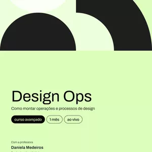 Imagem de capa para o Ebook DesignOps: Como montar operações e processos de design