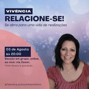 Imagem de capa para o Curso online RELACIONE-SE! Se abra para uma vida de realizações.