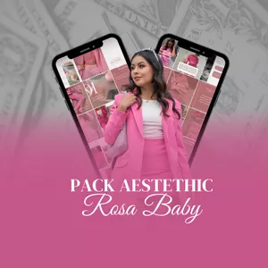 Imagem de capa para o Ebook Pack Aestethic Rosa Baby