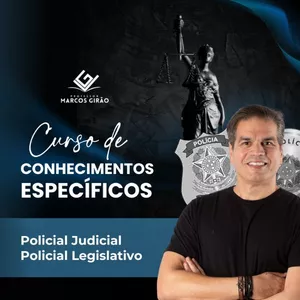 Imagem de capa para o Curso online Conhecimentos Específicos p/ Policial Legislativo e Policial Judicial (Ass. Vitalícia)
