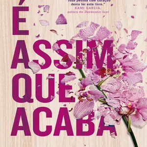 Imagem de capa para o Ebook É ASSIM QUE ACABA (LIVRO DIGITAL)