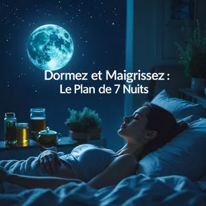 Imagem de capa para o Ebook Dormez et Maigrissez : Le Plan de 7 Nuits