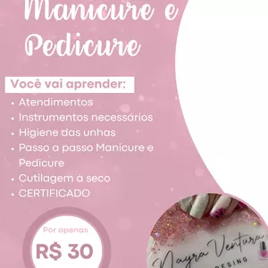 Imagem de capa para o Curso online Curso de Manicure e Pedicure - Iniciante