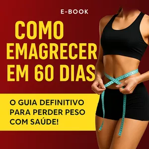 Imagem de capa para o Ebook COMO EMAGRECER EM 60 DIAS