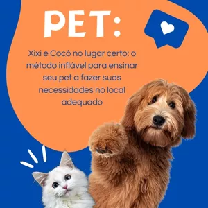 Imagem de capa para o Ebook Pet: Xixi E Cocô No Lugar Certo: O Método Inflável