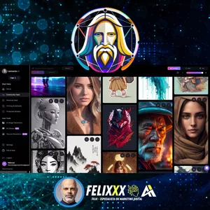 Imagem do curso O Poder da Inteligência Artificial AI - Ganhe Dinheiro com Leonardo AI 