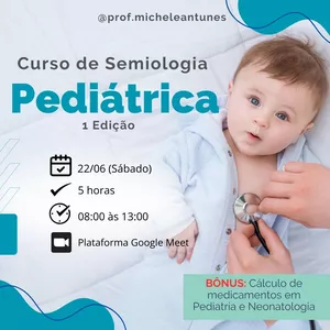 Imagem de capa para o Curso online Semiologia Pediátrica
