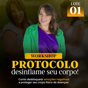 Imagem de capa para o Curso online  Protocolo desinflame seu corpo!