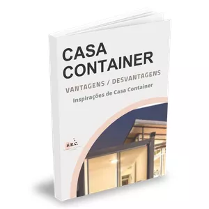 Imagem de capa para o Ebook CASA CONTAINER - VANTAGENS / DESVANTAGENS