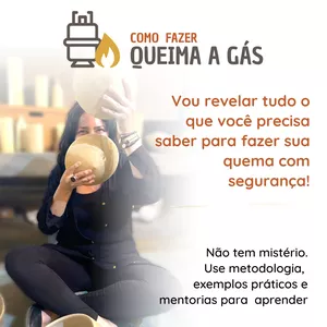 Imagem de capa para o Curso online Como Fazer Queima de Cerâmica a Gás