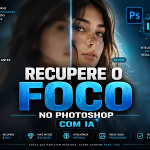 Imagem do curso Recupere o Foco no Photoshop com IA