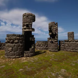 Imagem de capa para o Curso online Como fazer um muro para Castelos, ou Ruínas