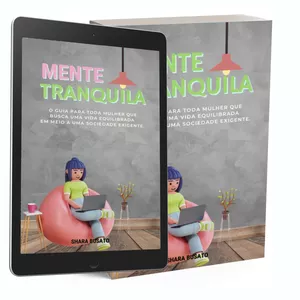 Imagem de capa para o Ebook Mente tranquila