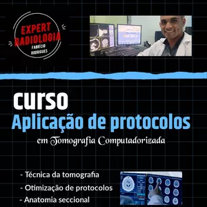 Imagem de capa para o Curso online Aplicação de protocolos em tomografia