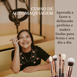 Curso Automaquiagem Iniciante - Yasmin Castioni