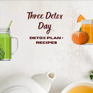 Cover image for Ebook Three Detox Day - Detox Plan + Recipes