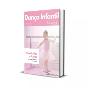 Imagem de capa para o Ebook Volume 2 - Ebook Jogos e Atividades para Aulas de Dança Infantil