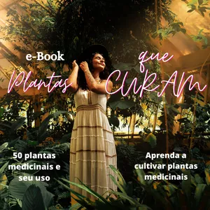 Imagem de capa para o Ebook PLANTAS QUE CURAM 50 TIPOS DE ERVAS MEDICINAIS