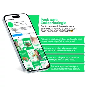 Imagem do curso Pack Canva - Endocrinologia