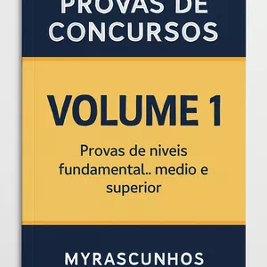 Imagem de capa para o Ebook Provas de Concursos - Instituto Merkabah (Municípios do Amazonas) | Volume 1