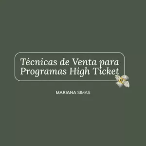 Imagen de portada para Curso online Técnicas de Venta para Programas High Ticket