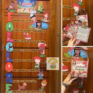 Imagem de capa para o Ebook Painel de porta folclore 