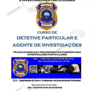 Imagem de capa para o Curso online INVESTIGADOR PRIVADO (DETETIVE PROFISSIONAL)