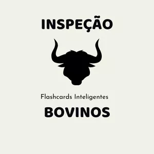 Imagem de capa para o Curso online Flashcards - Inspeção Bovinos