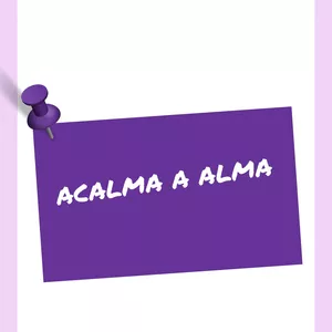 Imagem de capa para o Ebook E-book - ACALMA A ALMA - Guia prático para você lidar com a ansiedade