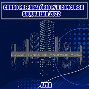 Imagem de capa para o Curso online CURSO PREPARATÓRIO PARA O CONCURSO SAQUAREMA 2022