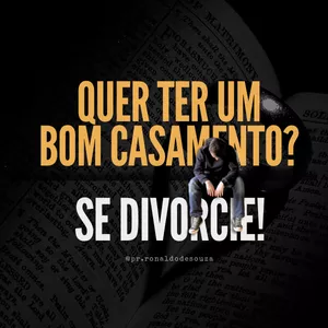 Imagem de capa para o Curso online Quer ter um bom casamento? Se divorcie...