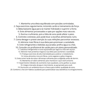 Imagem de capa para o Curso online Emagrecimento com 20 dicas