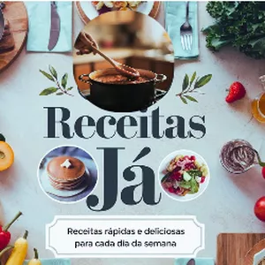 Imagem de capa para o Ebook Receitas Já 