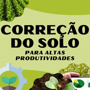 Imagem de capa para o Ebook CORREÇÃO DO SOLO + PLANILHA