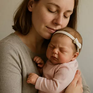 Imagem de capa para o Curso online Cuidando do Seu Bebê Reborn Recém-Nascido